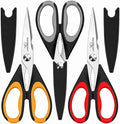 Magnificent Kitchen Scissors Heavy Duty - Multi-Purpose Kitchen Shears for Meat, Poultry, Food - Stainless Steel Cooking Scissors - Dishwasher Safe Culinary Shears