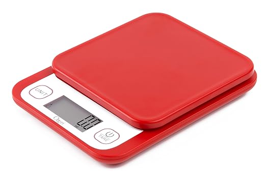 Ozeri® Garden and Kitchen Scale II with 420 Variable Graduation Technology® | Measures most delicate garden herbs and greens at 0.1 g for ingredients under 420 grams and 0.5 g for items over 420 grams