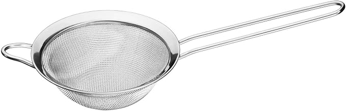 Cuisinart Boxed Grater, Black, One Size, CTG-00-BG & Mesh Strainers, 3 Pack Set, CTG-00-3MS Silver