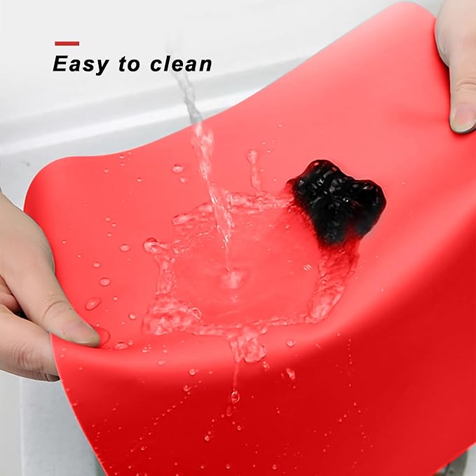 Silicone Placemats, Food-Grade Non-Slip Waterproof, Dining, Countertop Protector, Kitchen Counter Mat, Heat Resistant, Baking mat Dishwasher Safe