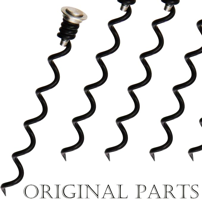 3 Pack Replacement Corkscrew Spiral, Replacement Worm for Brookstone Wine Opener and Keissco Wine Opener Only