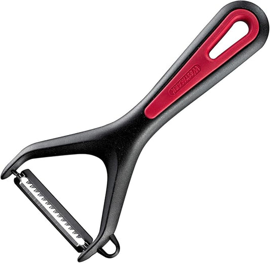 Westmark Germany Stainless Steel Julienne Vegetable Peeler (Red/Black)