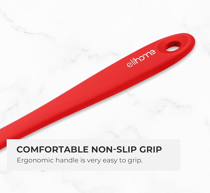 Mini Silicone Basting Pastry Brush, Cooking Brush for Oil Sauce Butter Marinades, Food Brushes for BBQ Grill Kitchen Baking, Baster Brushes Baste Pastries Cakes Meat Desserts, Food Grade, Red