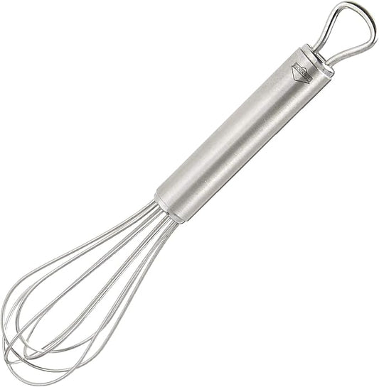 Küchenprofi Stainless Steel Whisk, Hand Whisk for Eggs, Batter, and Dough, Metal Whisk for Kitchen Use, 8 Inches