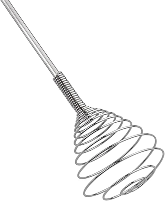 Küchenprofi Stainless Steel Parma Push Whisk, Hand Whisk for Eggs, Batter, and Dough, Metal Whisk for Kitchen Use, 11 Inches