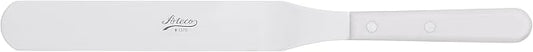 Ateco Straight Spatula with 9.75-Inch Stainless Steel Blade, Plastic Handle, Dishwasher Safe