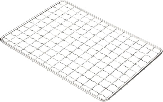 uxcell Cooling Racks, 5.9" x 7.9" Stainless Steel Barbecue BBQ Grill Net Mesh Rack Grate for Cooking, Roasting, Grilling, Oven & Dishwasher Safe, Silver