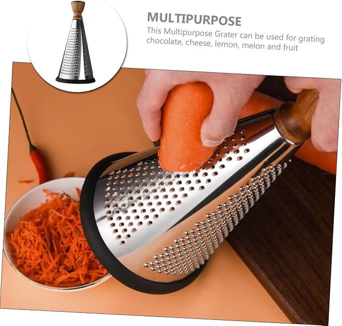 Cone Grater Home Tools Vegetable Grater Mini Multi-tool Box Stainless Steel Manual Handheld Flaker Manual Cheese