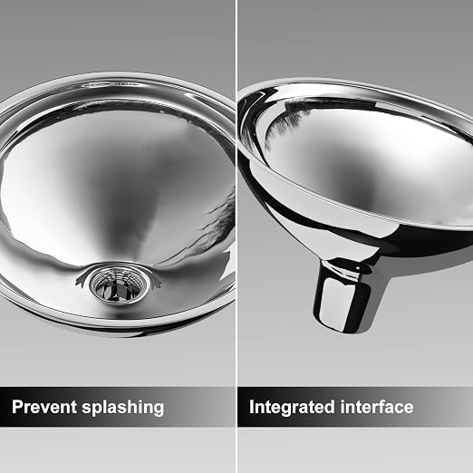 serinar Stainless Steel Large Funnel with Filter (5.7 in. X 1 in. Mouth) with 50 mesh Stainless Steel Food Filter, Metal Funnel for Bottle Filling, Food Funnel for Oil, Juice, Coffee, Honey, Milk