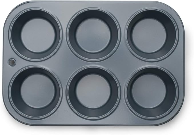 Fox Run Muffin Pan, 6-Cup, Preferred Non-Stick