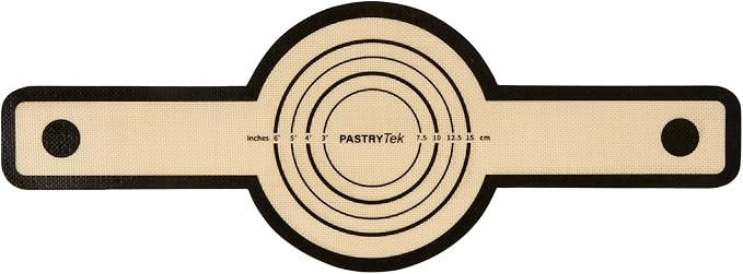 Restaurantware Non-Stick Baking Mat - 1 Count - 22.7 x 8.3 x 0.03 Inches - Silicone Dutch Oven Bread Sling - Fiberglass Artisan Bread Mat - Black