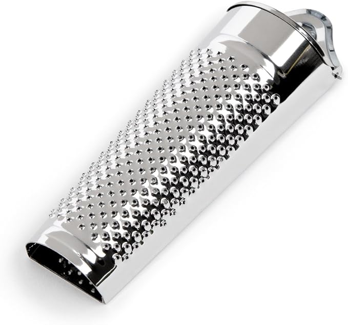 Fox Run Stainless Steel Cone Nutmeg Grater, 5.5" With Storage
