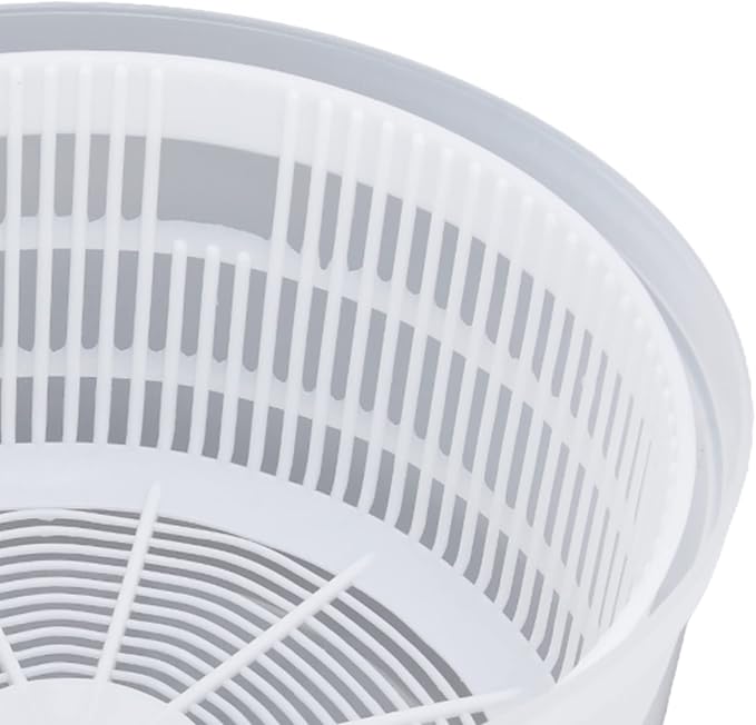 TOPINCN Multifunction Salad Drainer 3L with Bowl Vegetable Washer Dryer Drainer Strainer with Bowl MultiUse Lettuce Spinner for Cooking