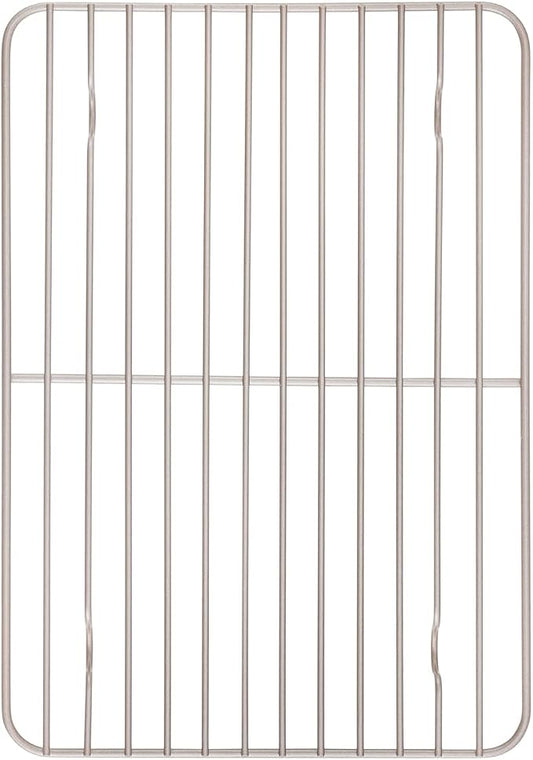 CHEFMADE Baking and Cooling Rack, 12.2-Inch Non-Stick Rectangle Wire Rack for Oven Baking (Champagne Gold)