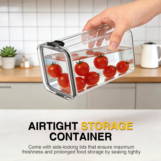 5 Piece Airtight Food Storage Containers Set