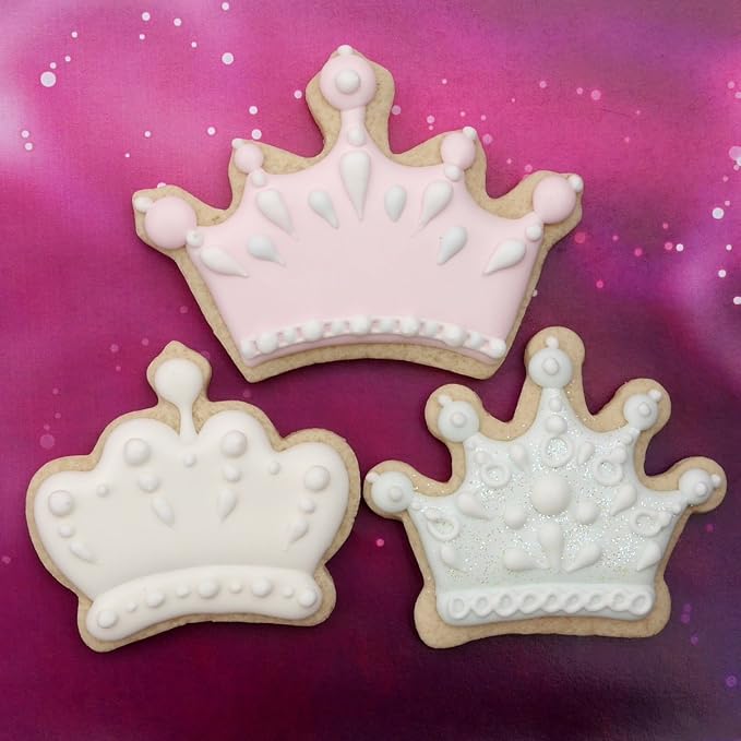 Princess Royal Kingdom Cookie Cutter 10 Piece Set, Premium Food-Grade Stainless Steel, Dishwasher Safe