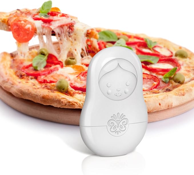 Genuine Fred M-CUT, Matryoshka Pizza Cutter, Multicolor