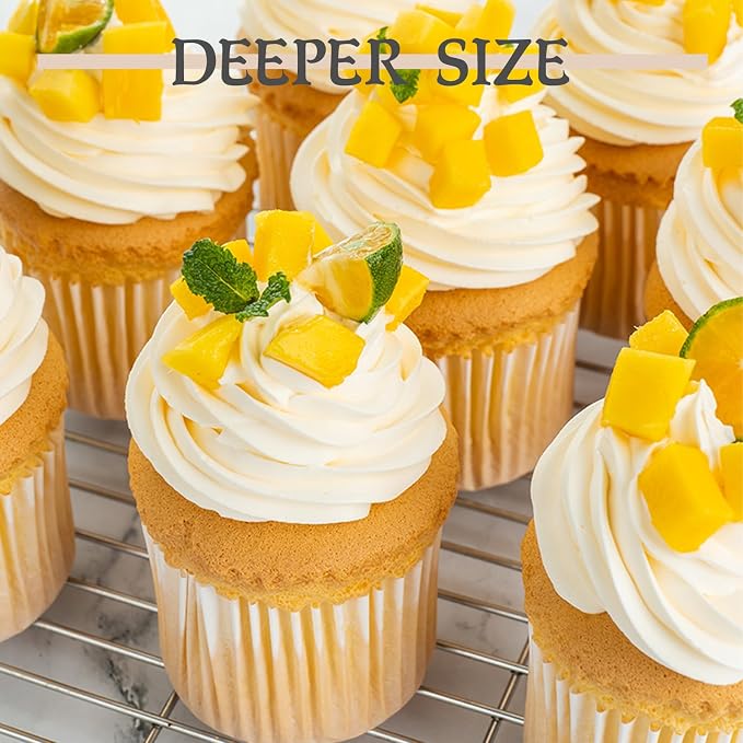 Stackable Muffin Pan Set, 6 Individual Nonstick Muffin Cups | Modular Carbon Steel Cups with Easy Release Design for Space-Saving Baking