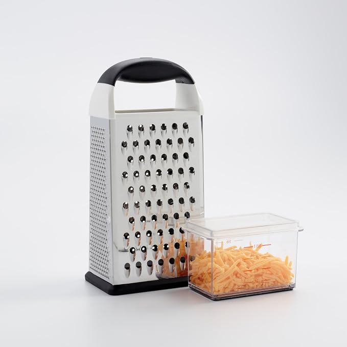 OXO Good Grips Box Grater (1 EA) and Scraper & Chopper