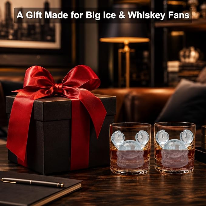 3D Crab Ice Cube Silicone Molds Tray for Whiskey, Cocktail, Drink, Bar; Rich Details. Fun Animal Mold for DIY Craft Taba Squishy Chocolate Soap Candle Resin Gift for Women Girls Boys; 2 Pack