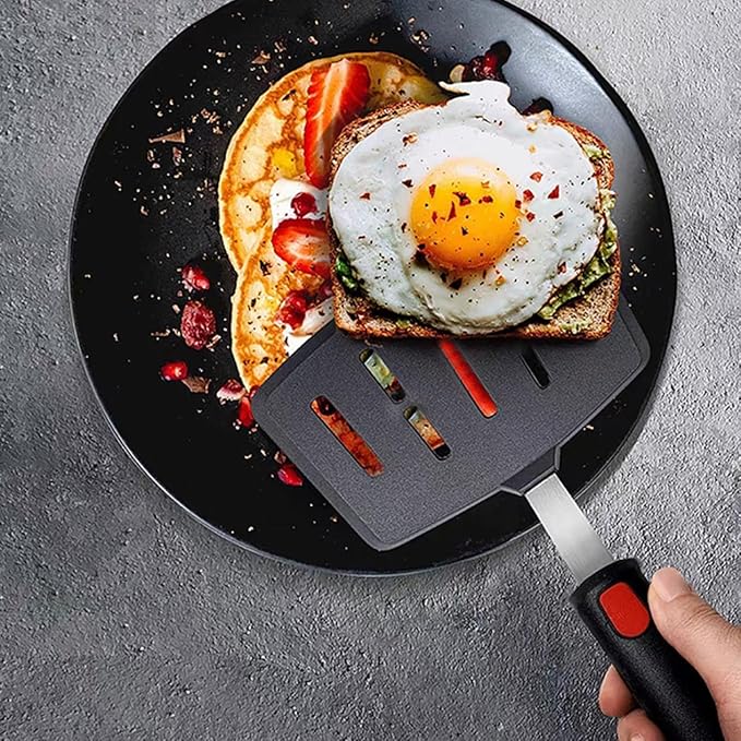 Silicone Spatula Set Turner 5-Pack Spatulas | for Nonstick Cookware 600°F Heat Resistant Kitchen Cooking Utensils Set for Egg, Pancake Fish Sticky Baking Dishwasher Safe