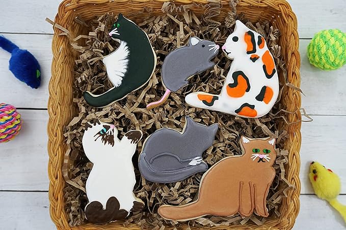 R&M International When the Cat's Away Cookie Cutters, Assorted, 6-Piece Set