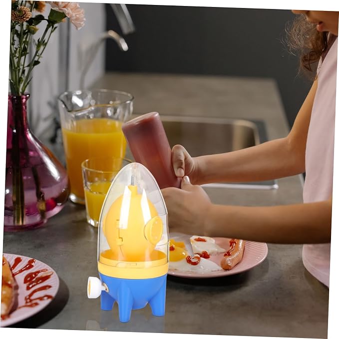 Manual Egg Yolk Separator Egg White Yolk Mixer Ergonomic Design for Easy Use