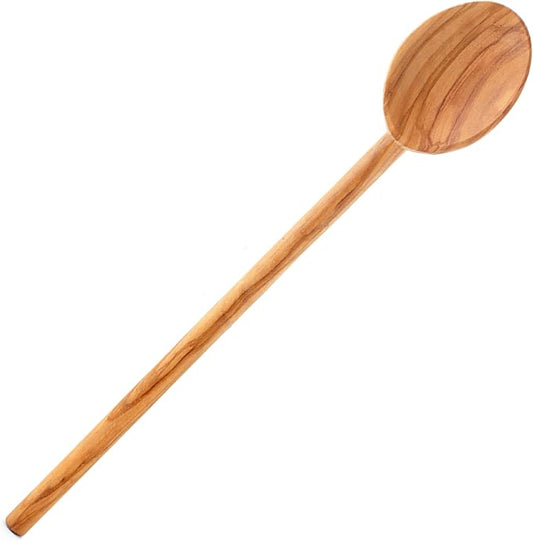 Eddington’s Italian Olive Wood Cooking Spoon, Handcrafted in Europe
