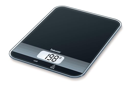 Beurer KS19 Kitchen Scale, Black