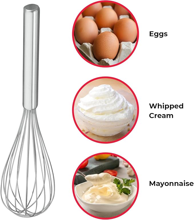 Metaltex Whisk 11, 81", Silver