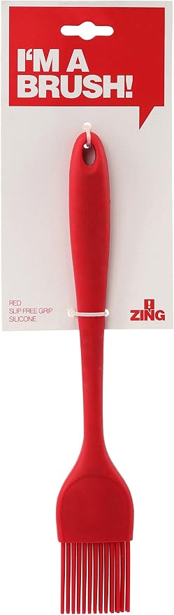 Premier Housewares Zing Silicone Pastry Brush - Red