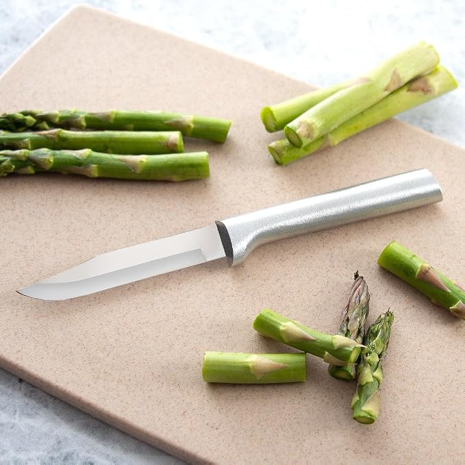 Rada Cutlery Paring Knives Galore ProPack (DS01), 3-Piece Knife Set, Stainless Steel Blades, Silver Handle