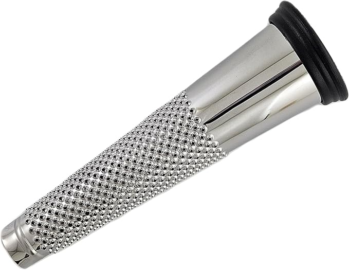 Fox Run Stainless Steel Cone Nutmeg Grater, 6" With Storage