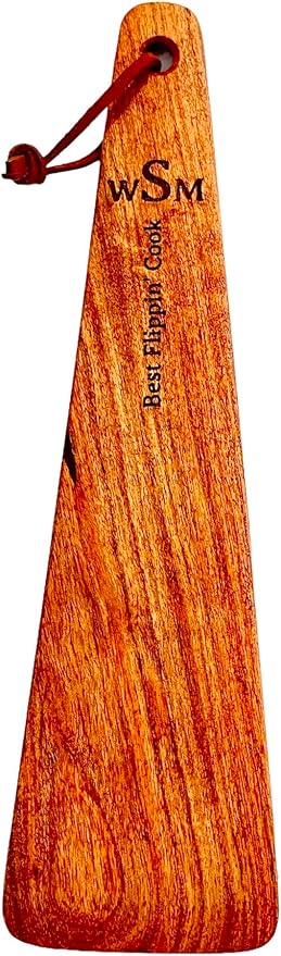 Personalized Wood Engraved Spatula - Customized Mesquite Spatula - Unique Present for Wedding, Anniversary, Housewarming, Birthday, Holiday Gift Idea For Friends, Family, Mom, Dad. Made in USA
