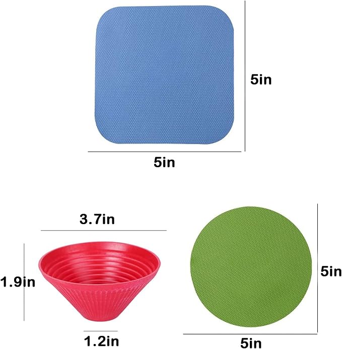 Jar Gripper Multi Purpose Reusable Rubber Gripper Jar Opener Gripper Rubber Jar Multi Purpose Bottle Lid Openers Fit for Most Bottles Set of 3
