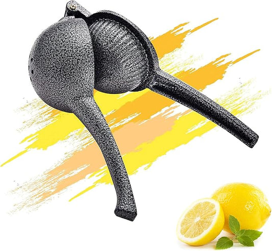 ARC Cast Iron Lime Juicer Lime Squeezer Lemon Squeezer, Heavy Duty Hand Juicer for Oranges, Pomegranate, Lemons & Limes(3.5"), J-001