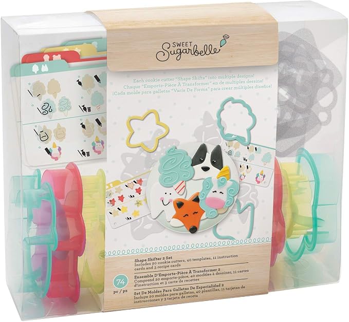Sweet Sugarbelle Cookie Cutter Set 74/Pkg-Shape Shifter - Spring