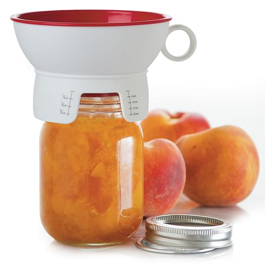 PrepWorks Canning Funnel for Easy, Mess-Free Canning and Pouring into Jars (Pack of 12)