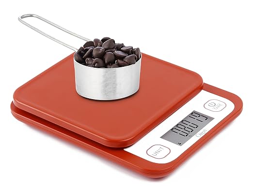 Ozeri® Garden and Kitchen Scale II with 420 Variable Graduation Technology® | Measures most delicate garden herbs and greens at 0.1 g for ingredients under 420 grams and 0.5 g for items over 420 grams
