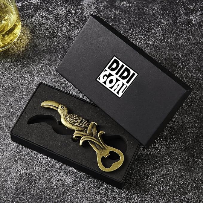 Unique Design Vintage Toucan Parrot Wine Beer Bottle Opener for Bar Bartender Men and Women, Party,Kitchen,Home,Thanksgiving,Christmas (Toucan),