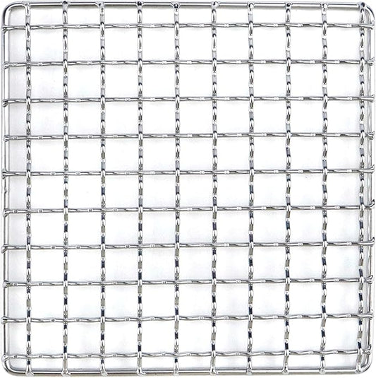 Cooling Rack Stainless Steel Wire Rack Barbecue Baking Net, Square | Metal Carbon Grill Square Cooling Rack 130×130mm/5.12×5.12in, Square