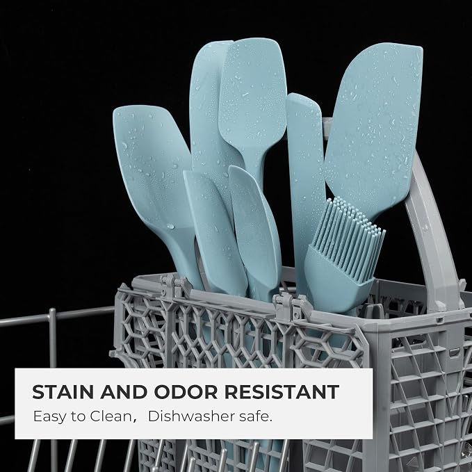 Mini Silicone Basting Pastry Brush, Cooking Brush for Oil Sauce Butter Marinades, Food Brushes for BBQ Grill Kitchen Baking, Baster Brushes Food Grade, Slate Teal Grey