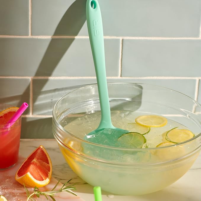 GIR: Get It Right Silicone Ladle Spoon – High Heat Resistant Kitchen Tool, Durable Cooking Utensil for Serving Soups, Stews, Sauces, and Dressings, Ultimate - 13IN - Black
