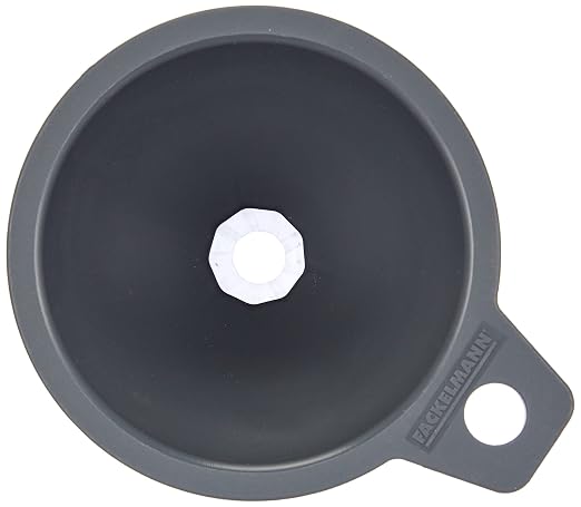 Fackelmann 42690 Funnel, Plastic, Grey, 11 x 11 x 15 cm