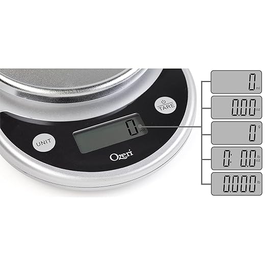 Ozeri® Pronto® Kitchen and Food Scale with Variable Graduation Technology® | Recognized by experts -- Winner of awards from the Food Network, The New York Times’ Wirecutter, CNN Underscored, and others.
