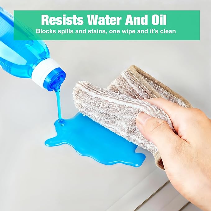Under Sink Mat 25 X 19, Waterproof Silicone Cabinet Kitchen Liner, Beige | BPA-Free Raised-Edge Cabinet Protector & Leak Tray for Bathroom Cabinets, Boots, Pet Feeding Dog & Cat Mats, Dishwasher Safe
