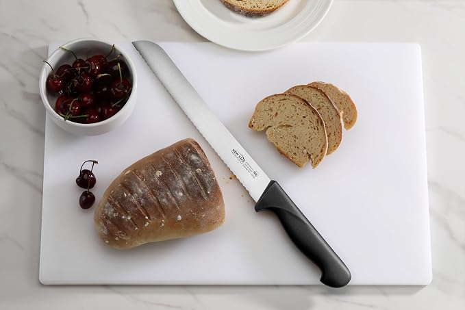 New Star Foodservice Essential 10-Inch Bread Knife, German Steel