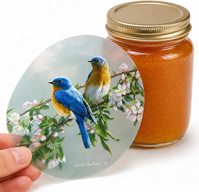 Andreas Silicone Jar Opener, Spring Blossom – 6.25" Non-Slip Lid Gripper & Garlic Peeler, Dishwasher Safe, Multi-Use, Durable Silicone & Fabric, Made in the USA, JO-HB1131
