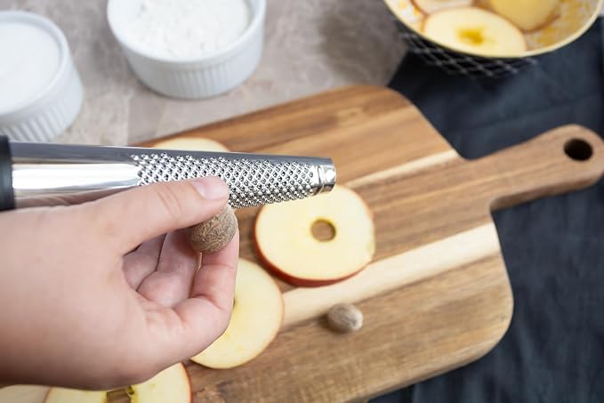 Fox Run Stainless Steel Cone Nutmeg Grater, 6" With Storage (Pack of 2)