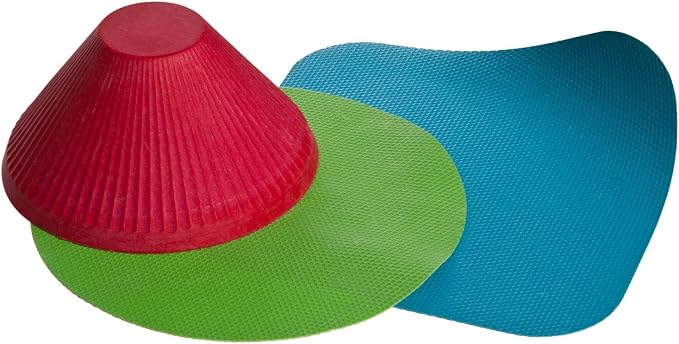 Progressive International Prepworks by Progressive Jar Grips Multi-Purpose Lid Openers, Set of 3